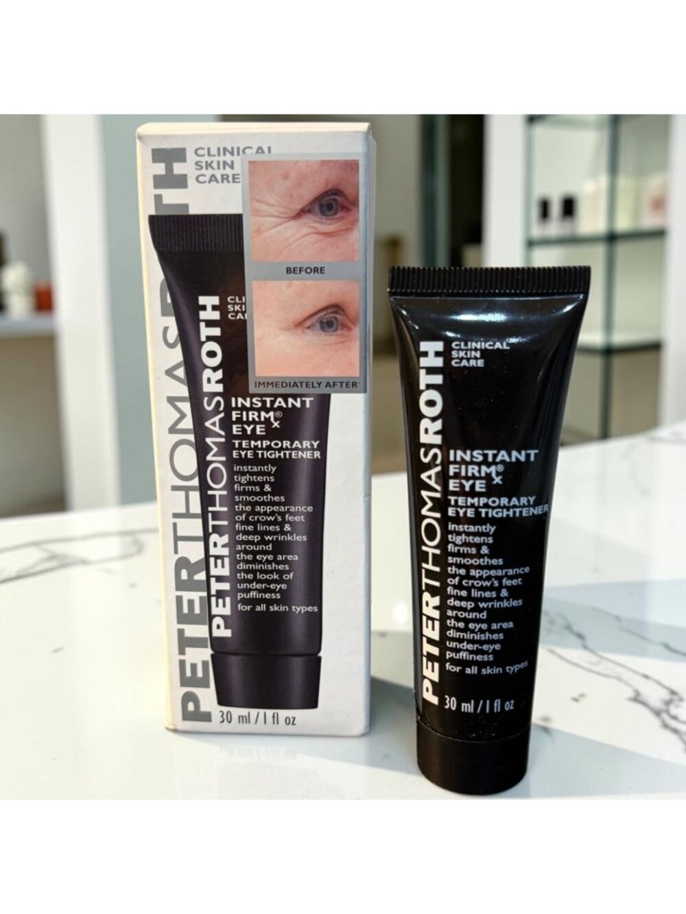 Peter Thomas Roth Instant FIRMx Eye Temporary Eye Tightener 1 oz 30 mL w/ Box